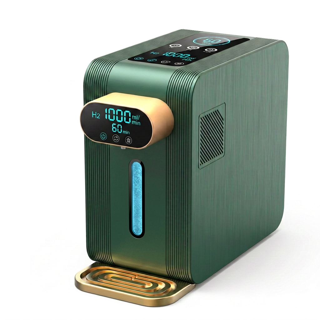 Combined 1000 ml/min Hydrogen Water + Inhalation System